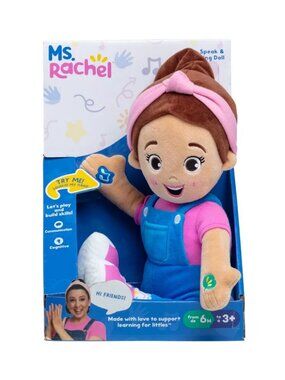 Ms. Rachel Speak & Sing Doll - SKU #T0083